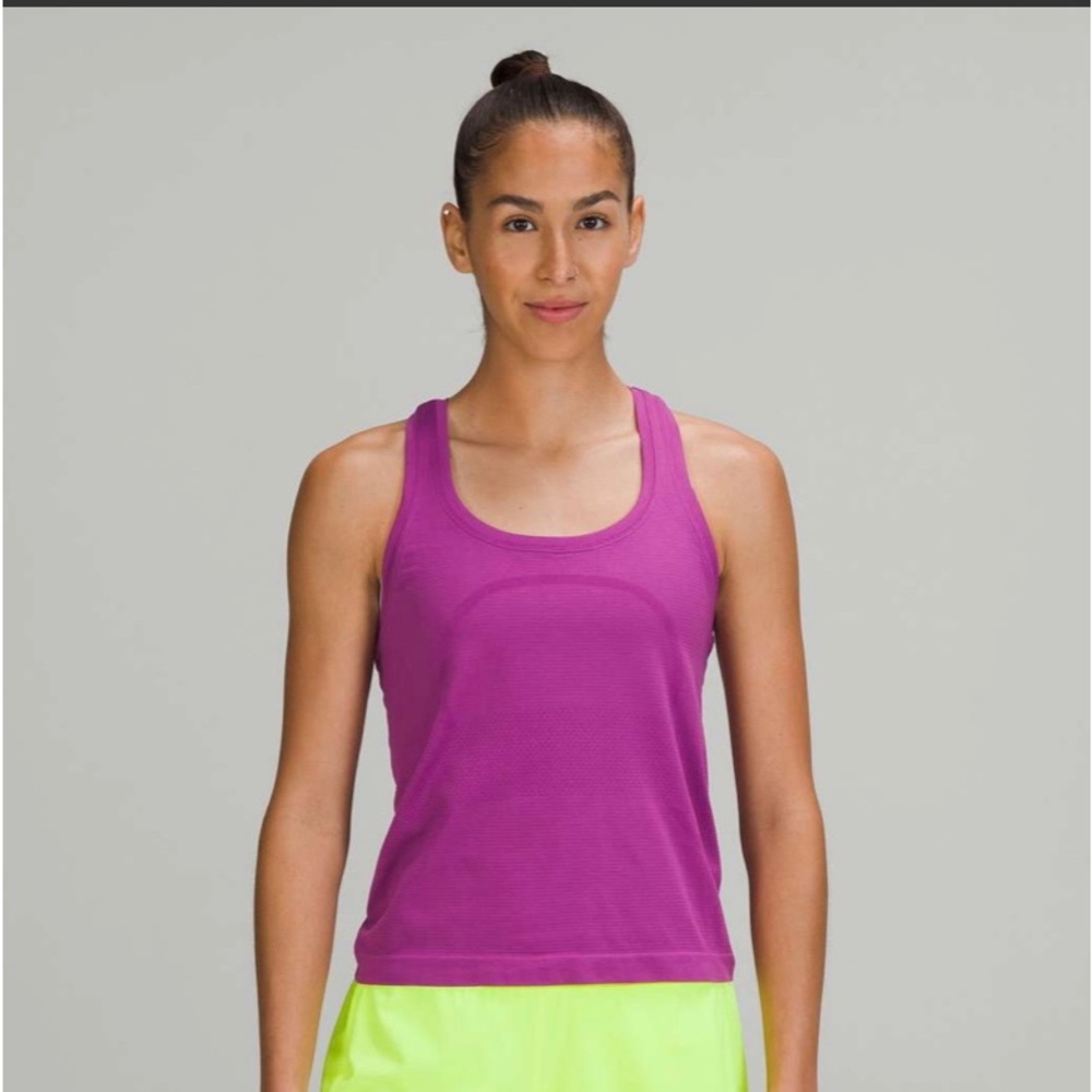 Lululemon Swiftly Tank- Vivid Plum- Size 4